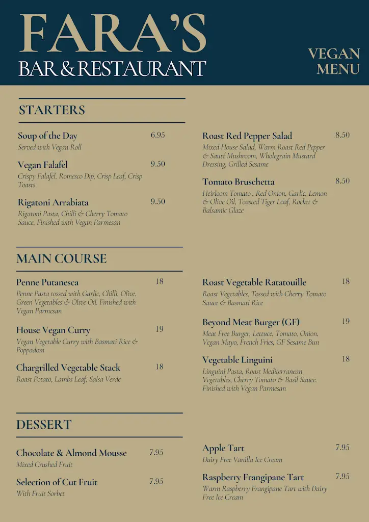 Menu_Fara's Bar & Restaurant, Jackson's Hotel_Ballybofey_image_3