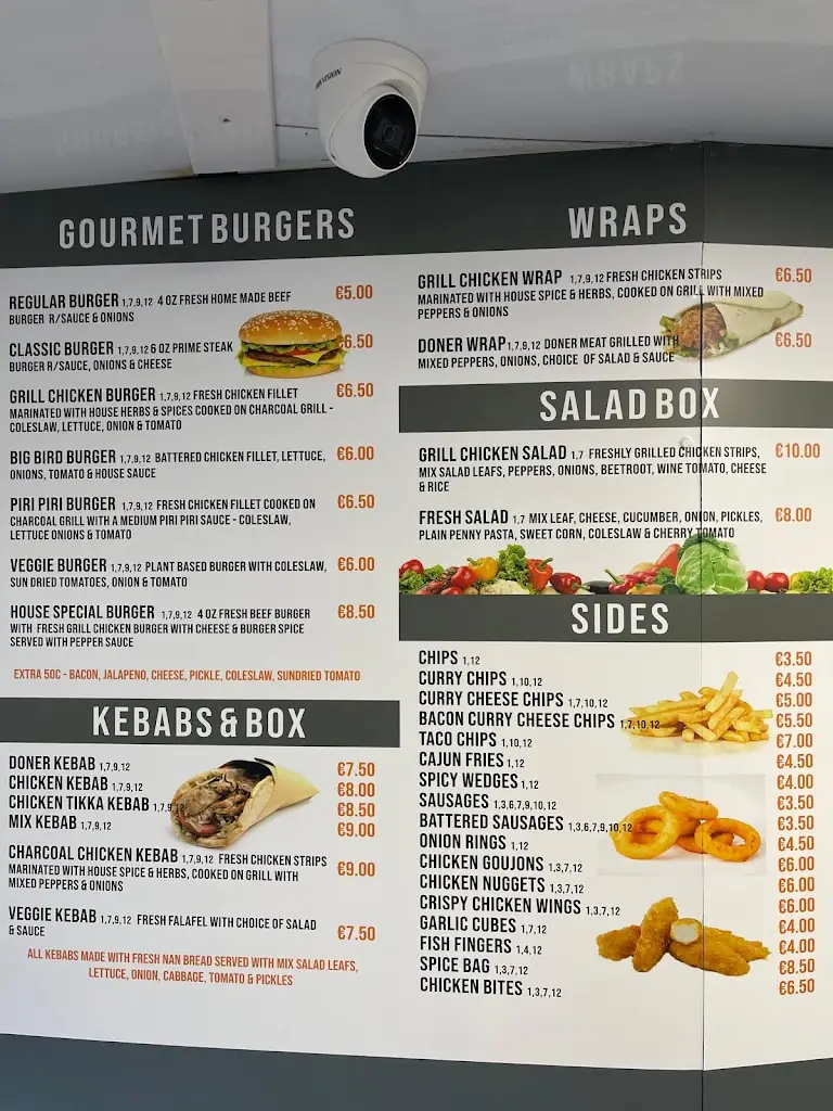 Menu_The Food Junction Ballybofey_Ballybofey_image_2
