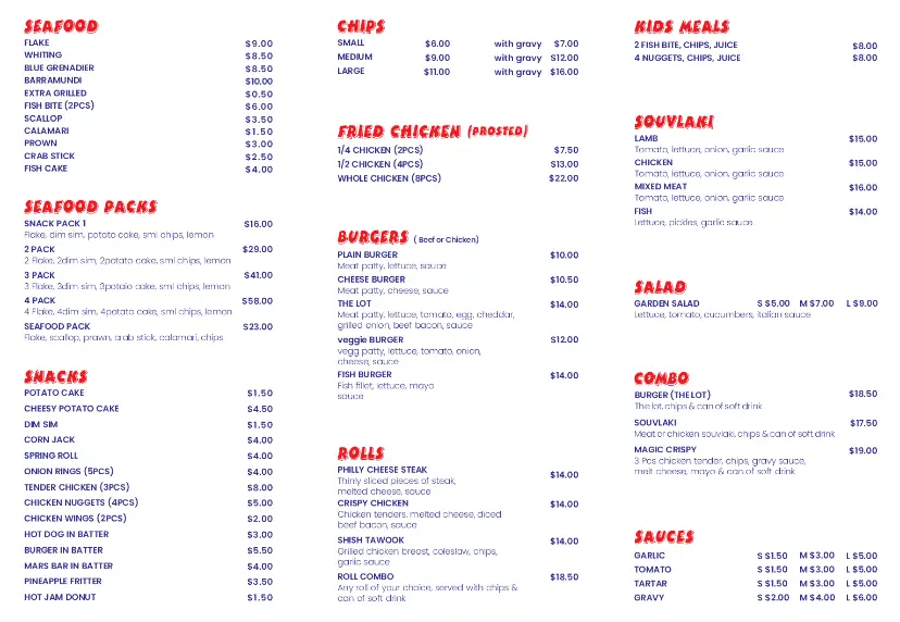 Menu_Table 8 Bistro_Youghal_immagine_1