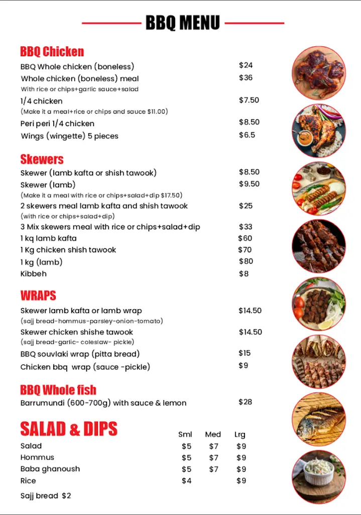 Menu_Table 8 Bistro_Youghal_immagine_2