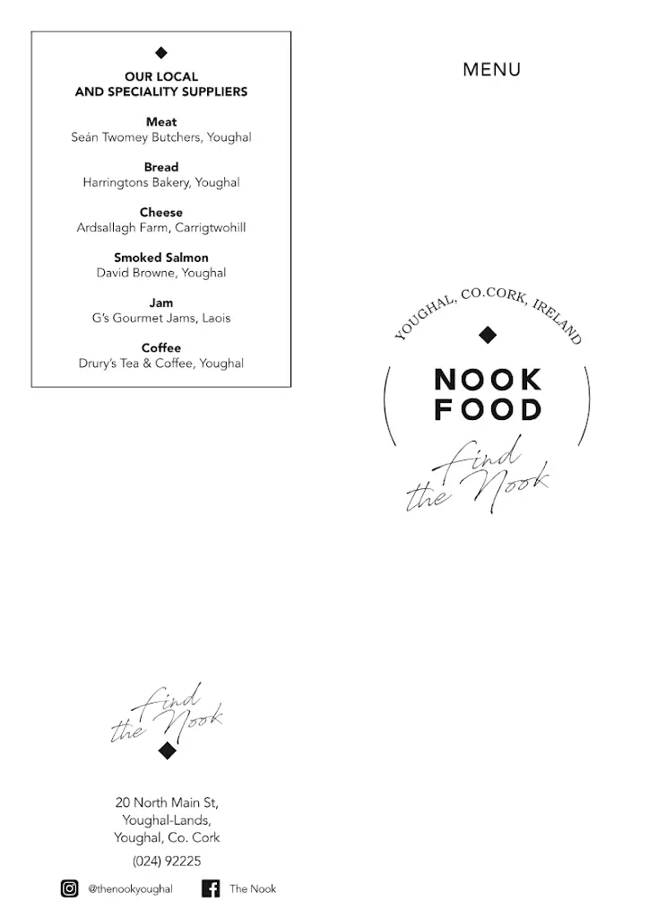 Menu_The Nook Bar_Youghal_immagine_2