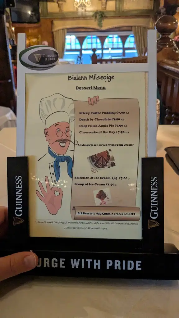 Menu_Sean Óg Bar & Restaurant_Derrybeg_image_1