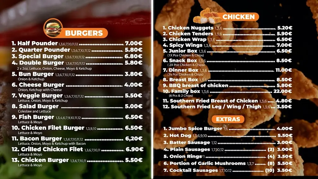 Menu_Jimmy’s Moycullen (Pizzeria & Take Away )_Moycullen_immagine_1