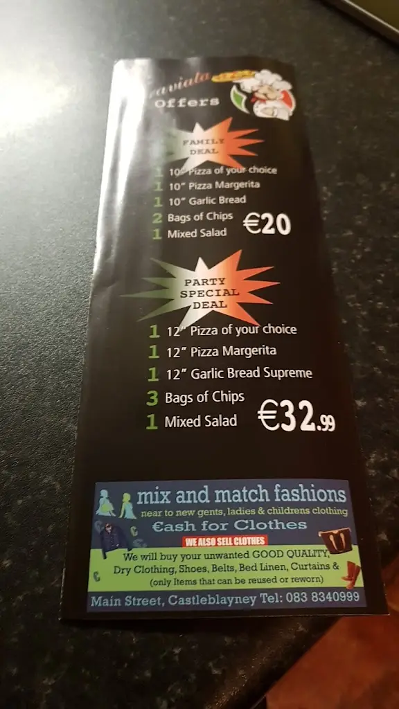 Menü_La Traviata_Castleblayney_Bild_3