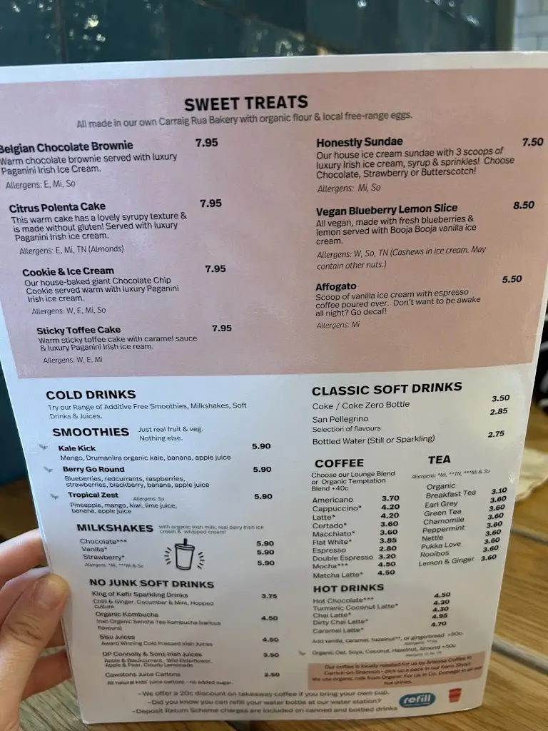 Menu_Honestly Farm Kitchen Strandhill_Strandhill_image_4