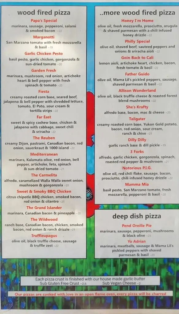 Menu_Simpsons Bar & Restaurant / Oliver’s restaurant_Carndonagh_image_2