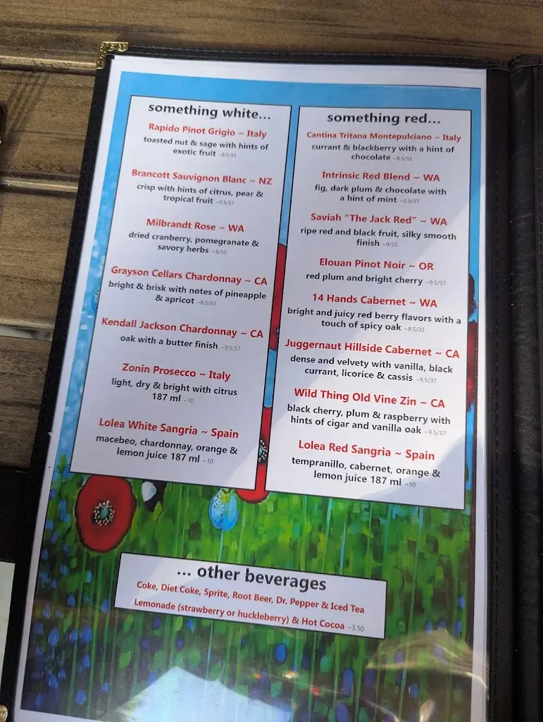 Menu_Simpsons Bar & Restaurant / Oliver’s restaurant_Carndonagh_image_4