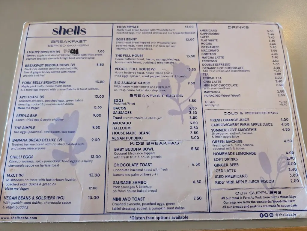 Menu_Shells Cafe_Strandhill_image_4
