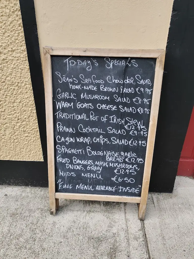 Menu_McGarrigles Restaurant_Bundoran_image_3