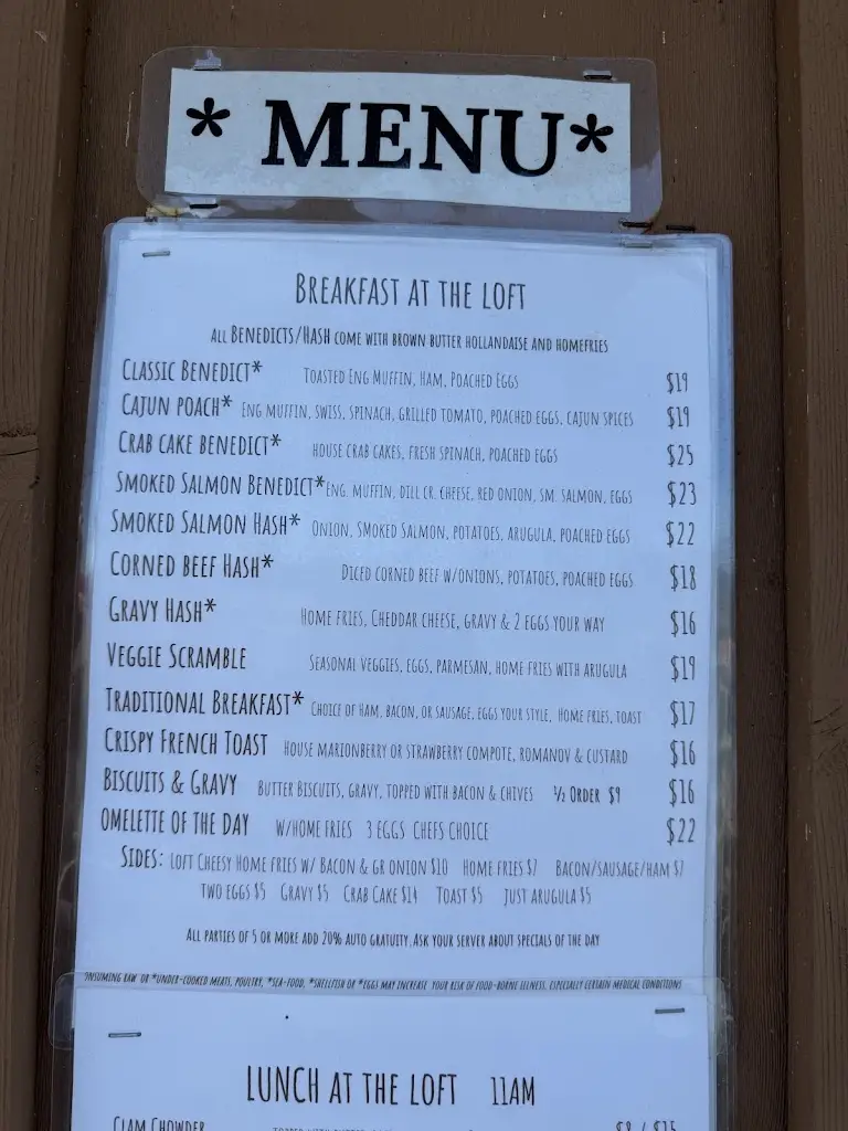 Menü_Emerald Bar_Bundoran_Bild_3