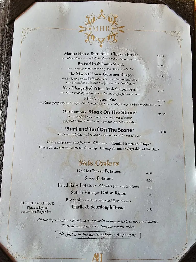 Menu_Market House Restaurant_Donegal_image_1