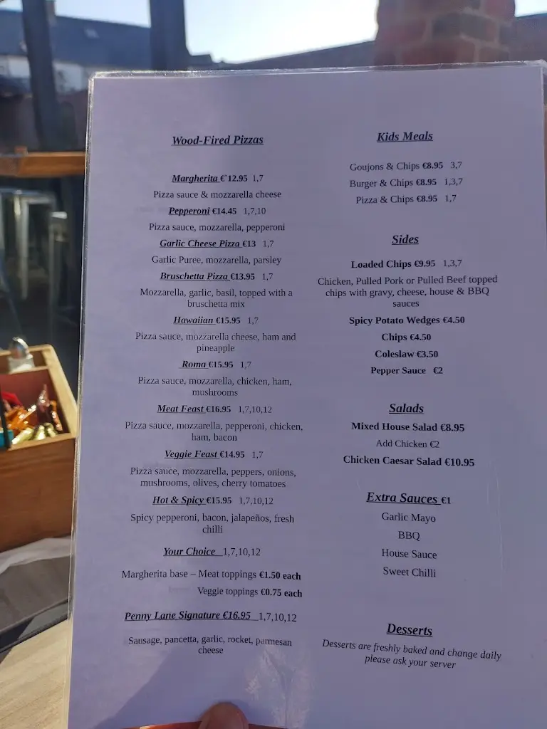 Menu_O'Donnells Bar & Restaurant Donegal_Donegal_image_3