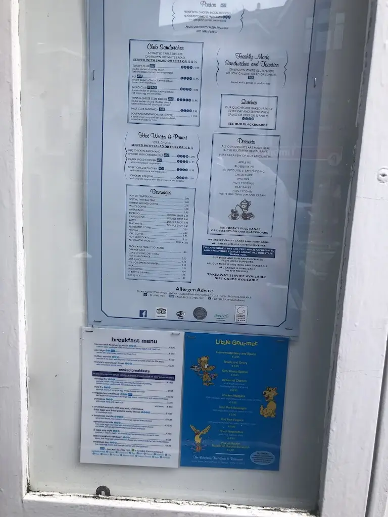 Menu_Blueberry Tea Room and Restaurant_Donegal_image_4