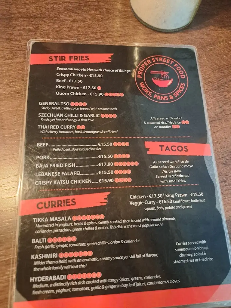 Menu_Proper Street Food_Donegal_image_1