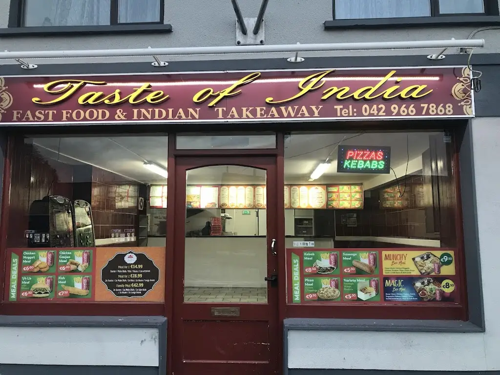 Taste of India Kingscourt restaurant in Kingscourt