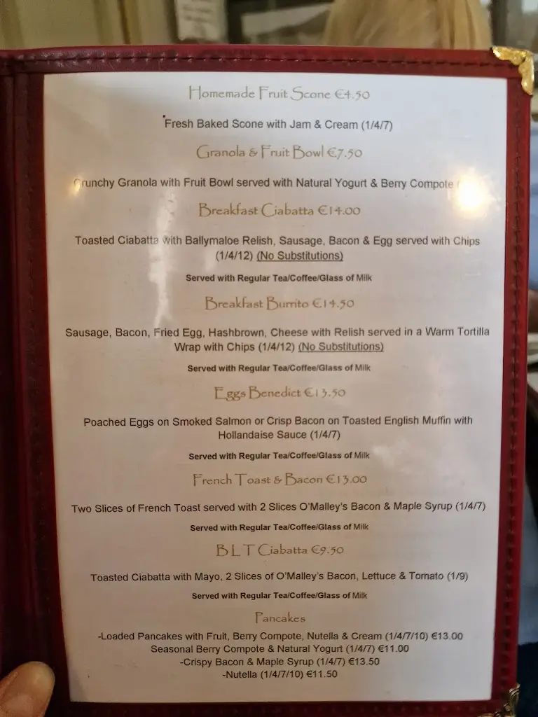 Menu_McHugh's Traditional Pub & Restaurant_Claregalway_image_3