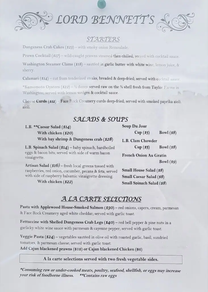 Menu_The Lobster Pot_Dungloe_imagen_4