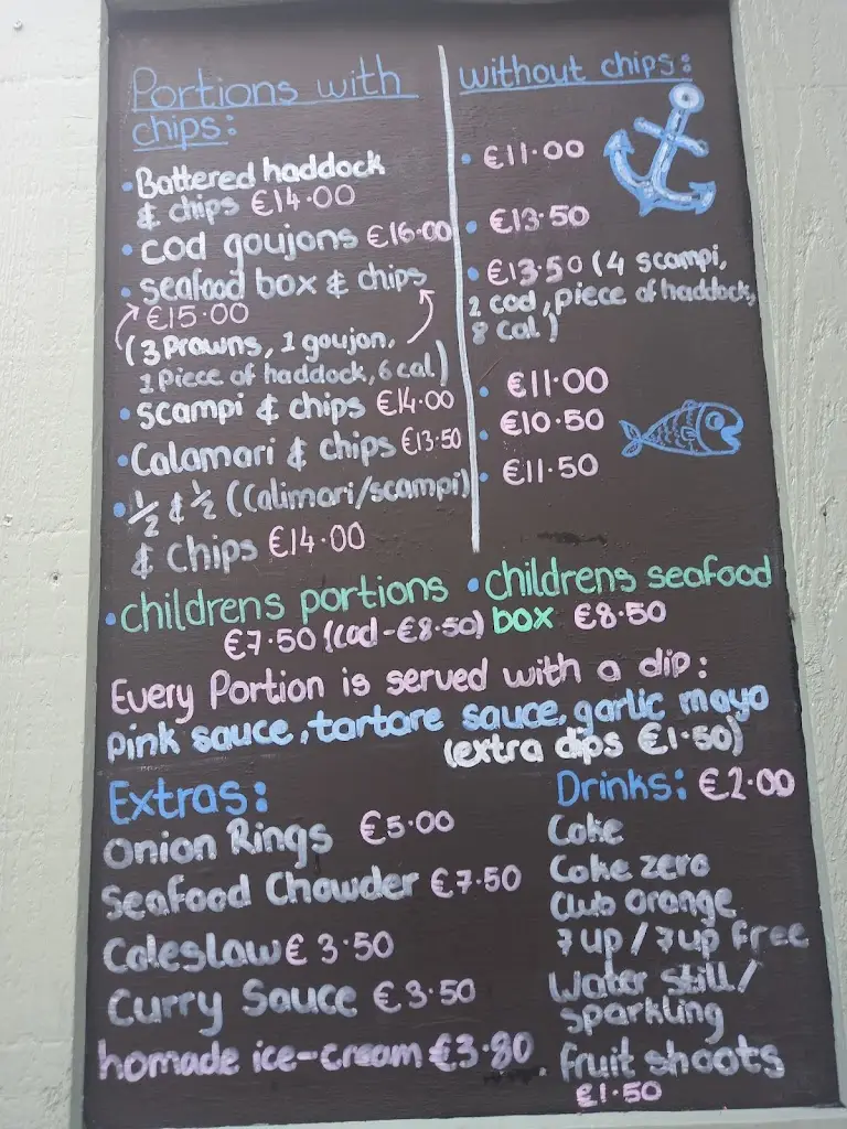 Menu_Killybegs seafood shack_Killybegs_immagine_3