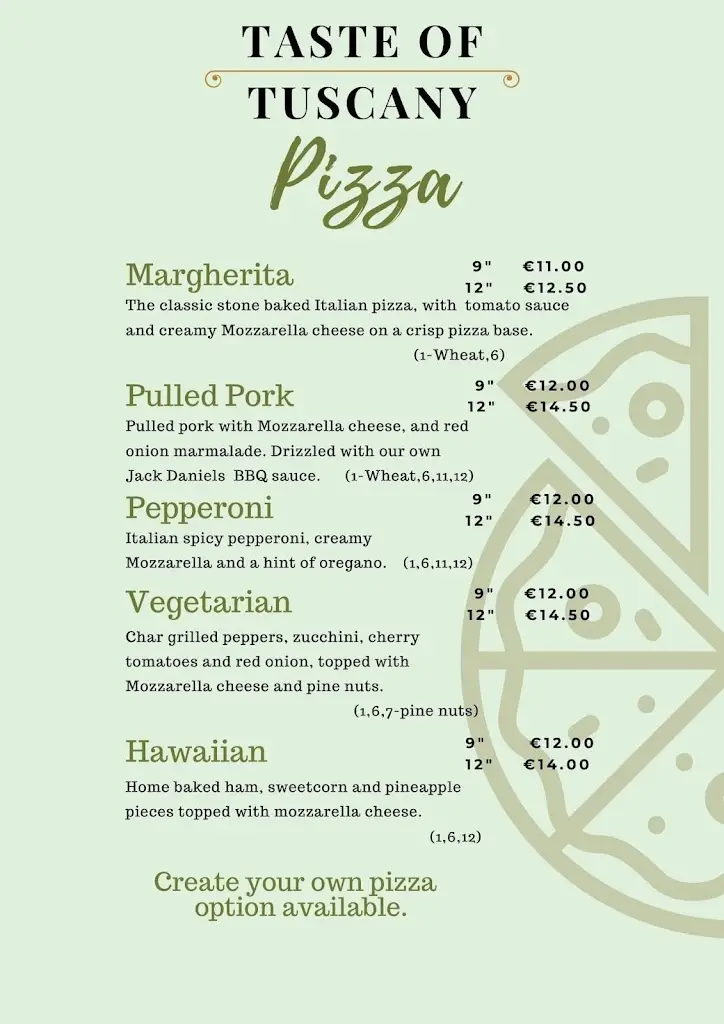 Menu_Taste of Tuscany_County Monaghan_image_3