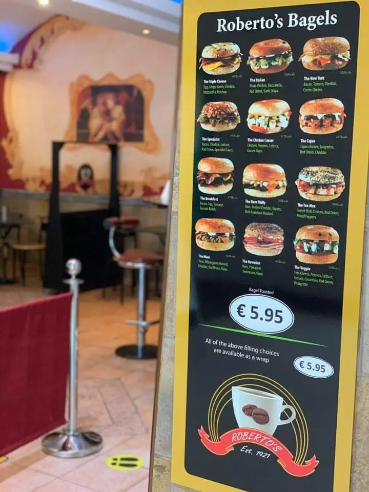 Menu_Roberto's Coffee House_County Monaghan_immagine_4