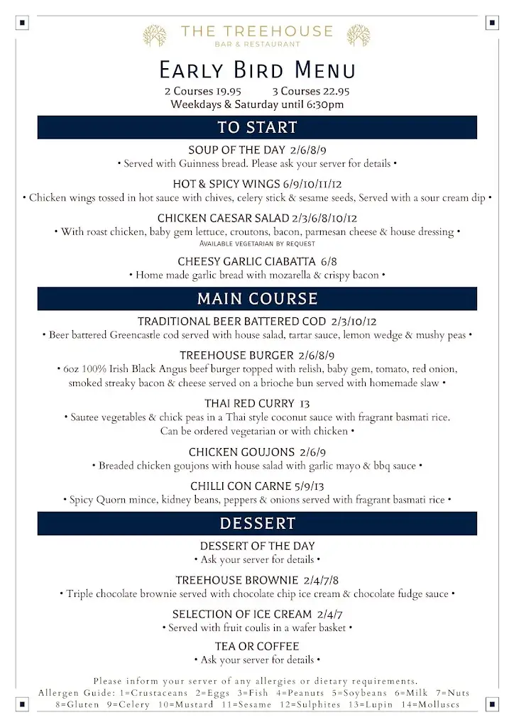 Menu_The Treehouse Restaurant_Muff_image_1