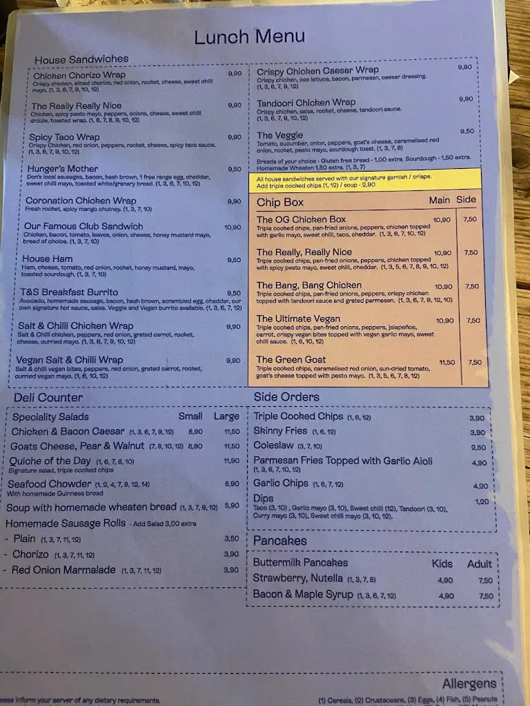 Menu_Tank and Skinny's_Muff_image_1