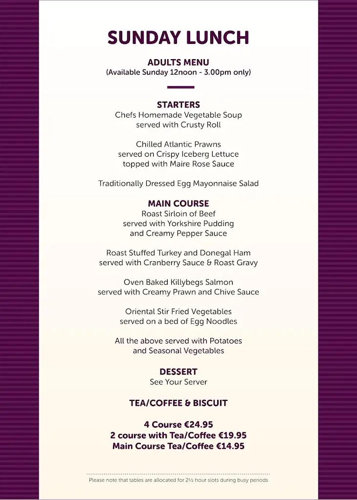 Menü_Wood Berry Grill Bar & Restaurant_Ramelton_Bild_4