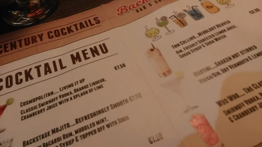 Menu_Backstage Bar & Grill_Letterkenny_image_3