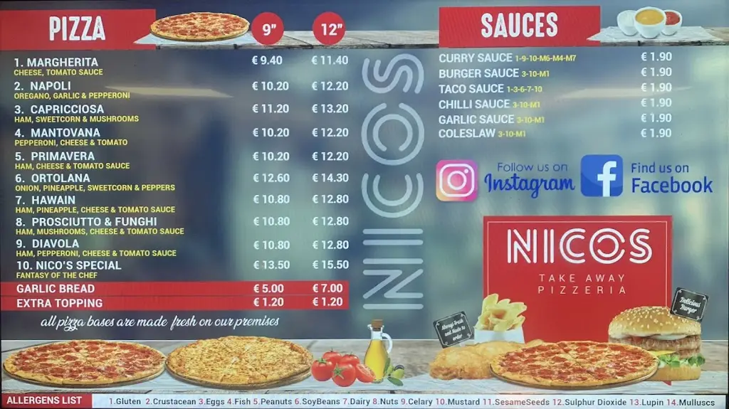 Menu_Nico's (Claregalway)_Claregalway_image_1