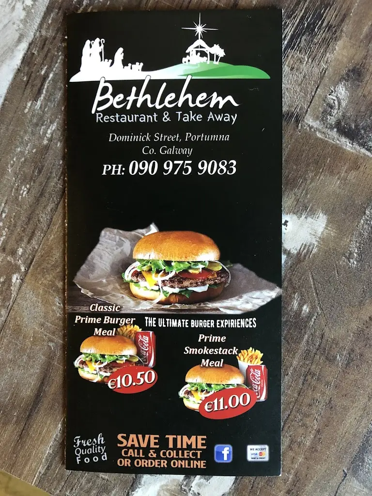 Menu_Bethlehem Restaurant_Portumna_image_1
