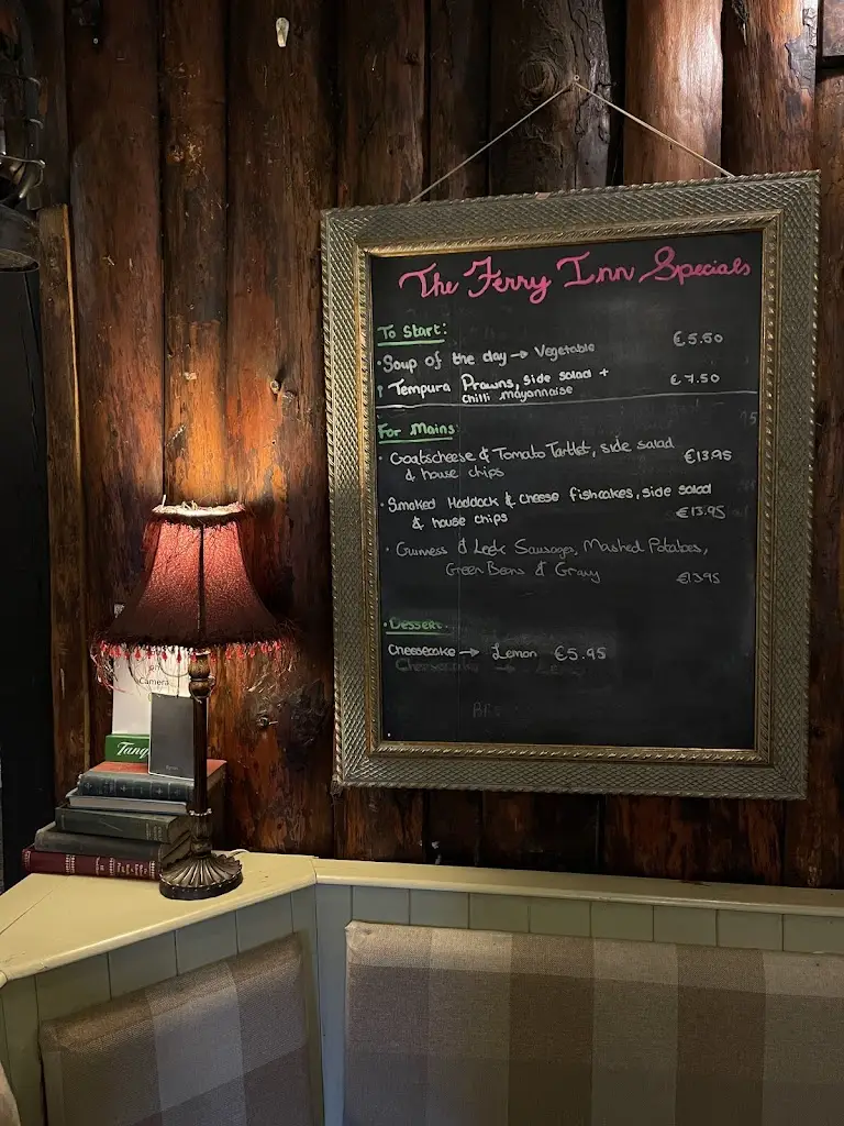 Menu_The Ferry Inn Bar & Restaurant_Portumna_image_1