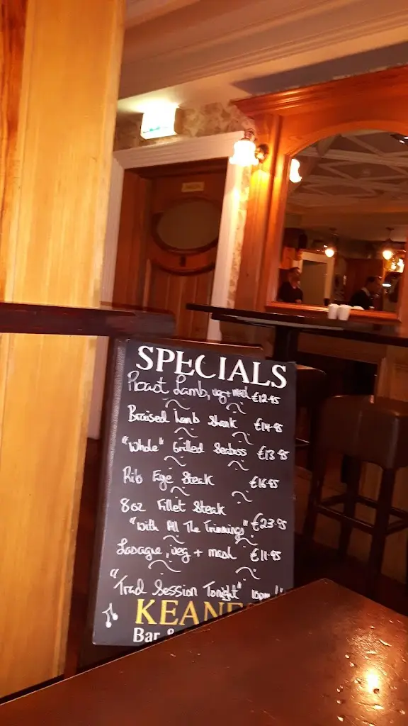 Menu_Keanes Oranmore_Oranmore_imagen_2