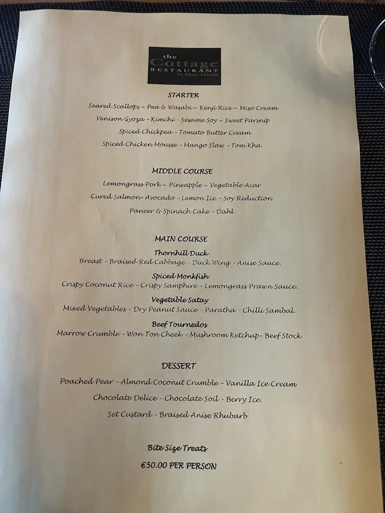 Menu_The Cottage Restaurant_Carrick-on-Shannon_image_3