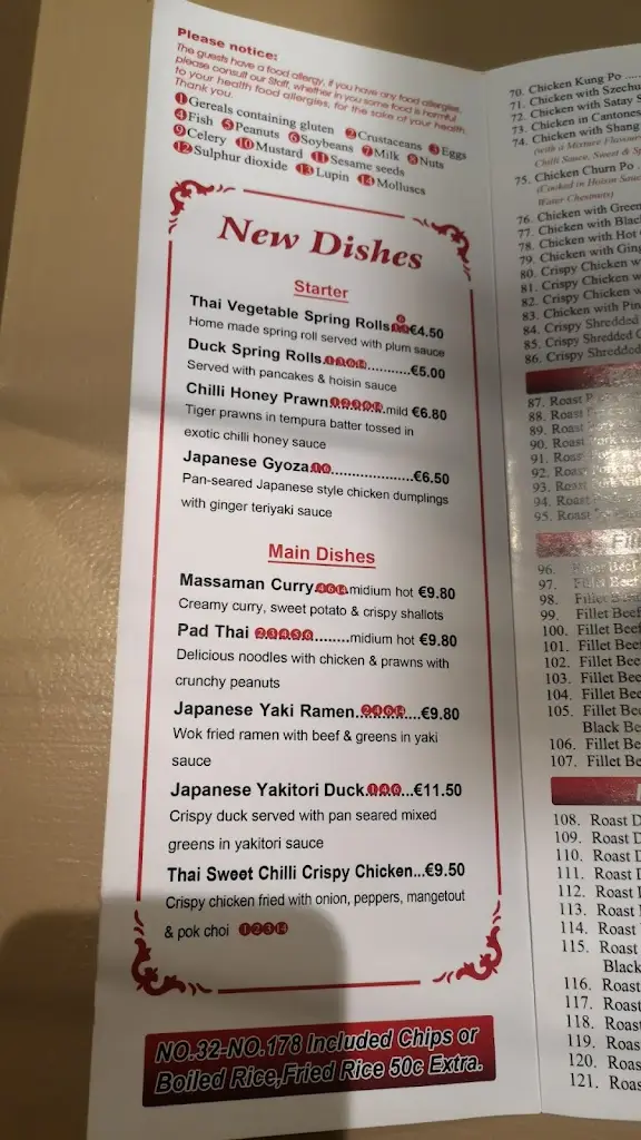 Menu_Ocean Palace_Swinford_image_1