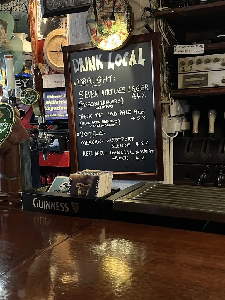 Menü_Mellett's Emporium_Swinford_Bild_1