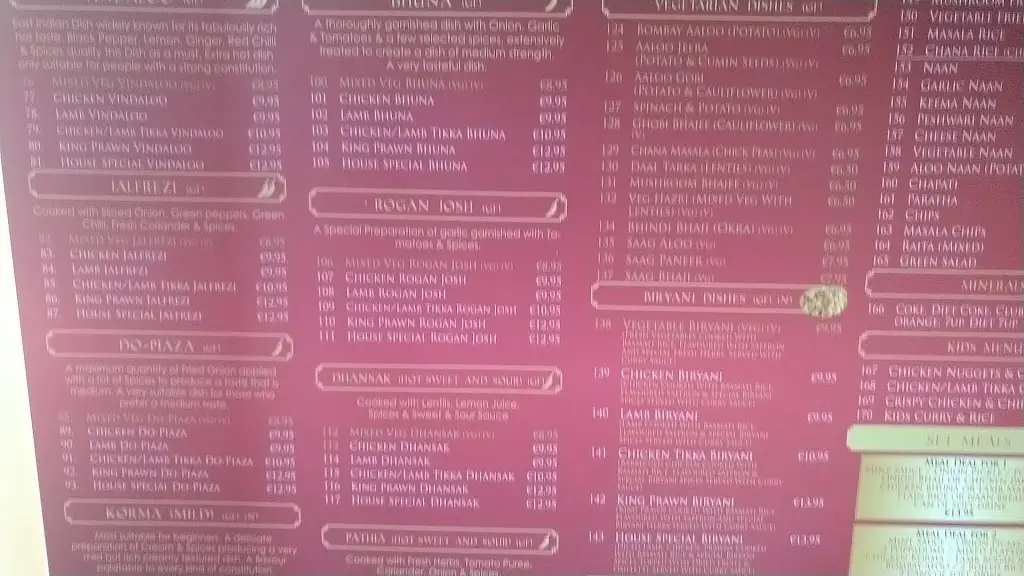 Menu_New Jewel in the Crown_Tobercurry_image_2