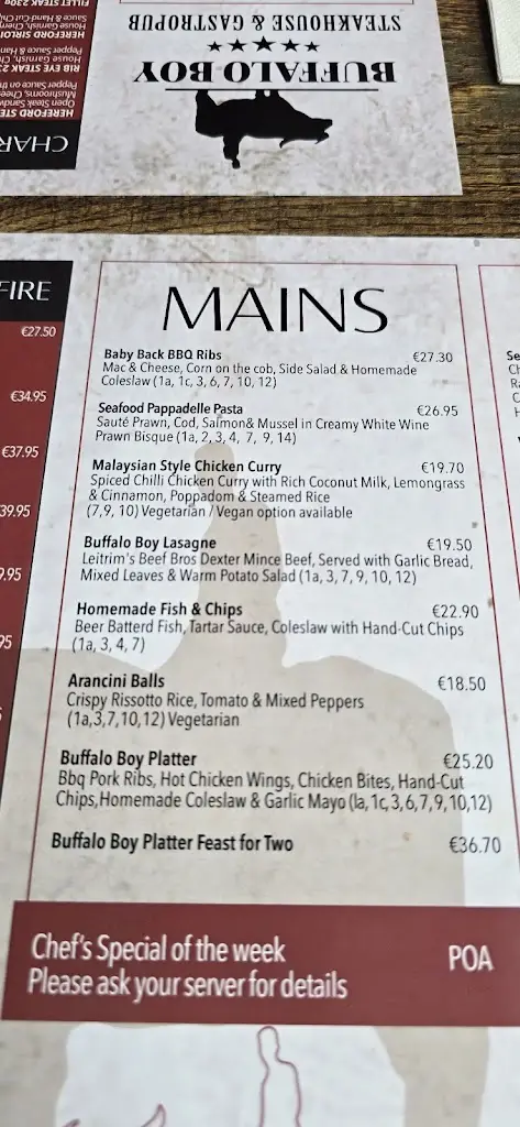 Menu_Buffalo Boy_Carrick-on-Shannon_image_3