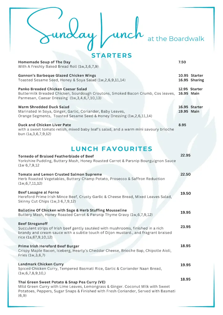 Menu_The Boardwalk Restaurant_Carrick-on-Shannon_image_3