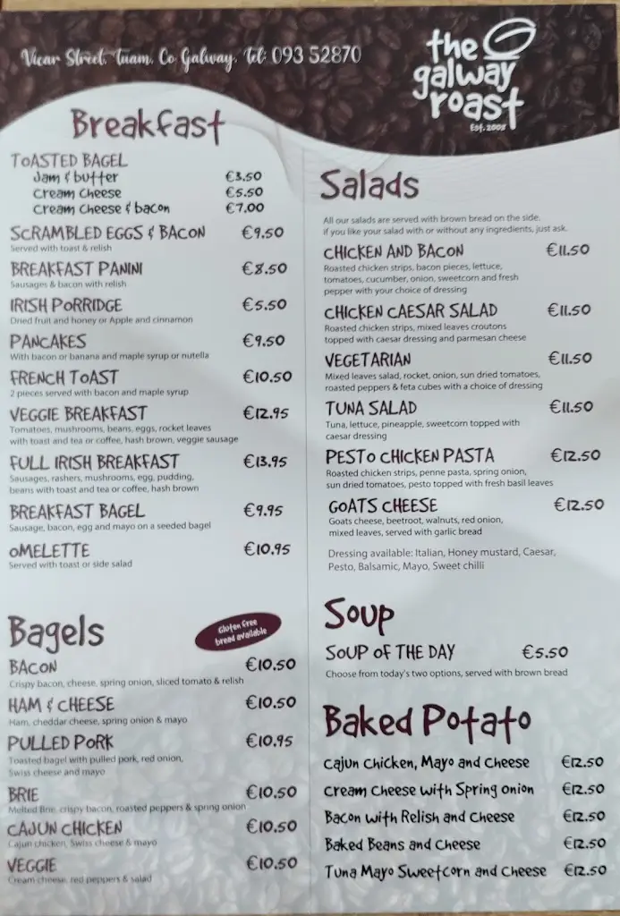 Menu_The Galway Roast_Tuam_image_4