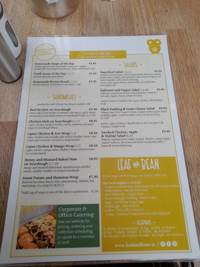 Menu_Leaf and Bean_Tuam_image_2