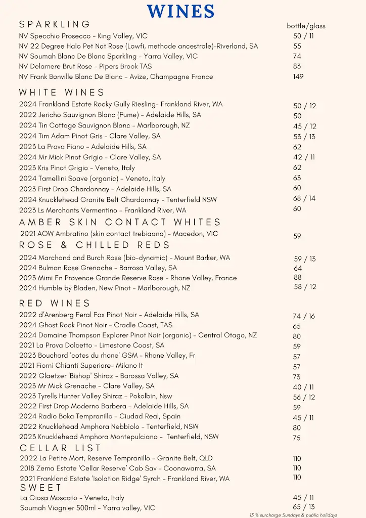 Menü_Vitto's Restaurant & Bar_Carrick-on-Shannon_Bild_1