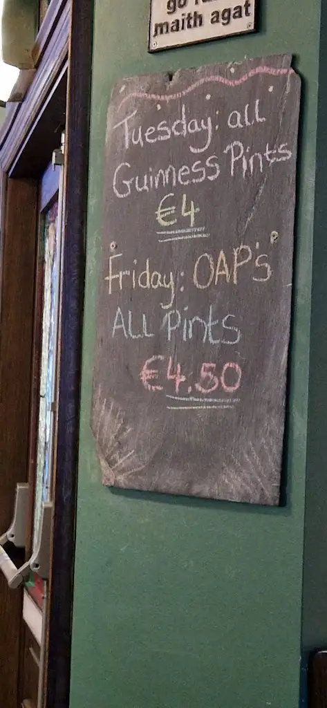 Menu_The Thatch Bar_Tuam_image_1