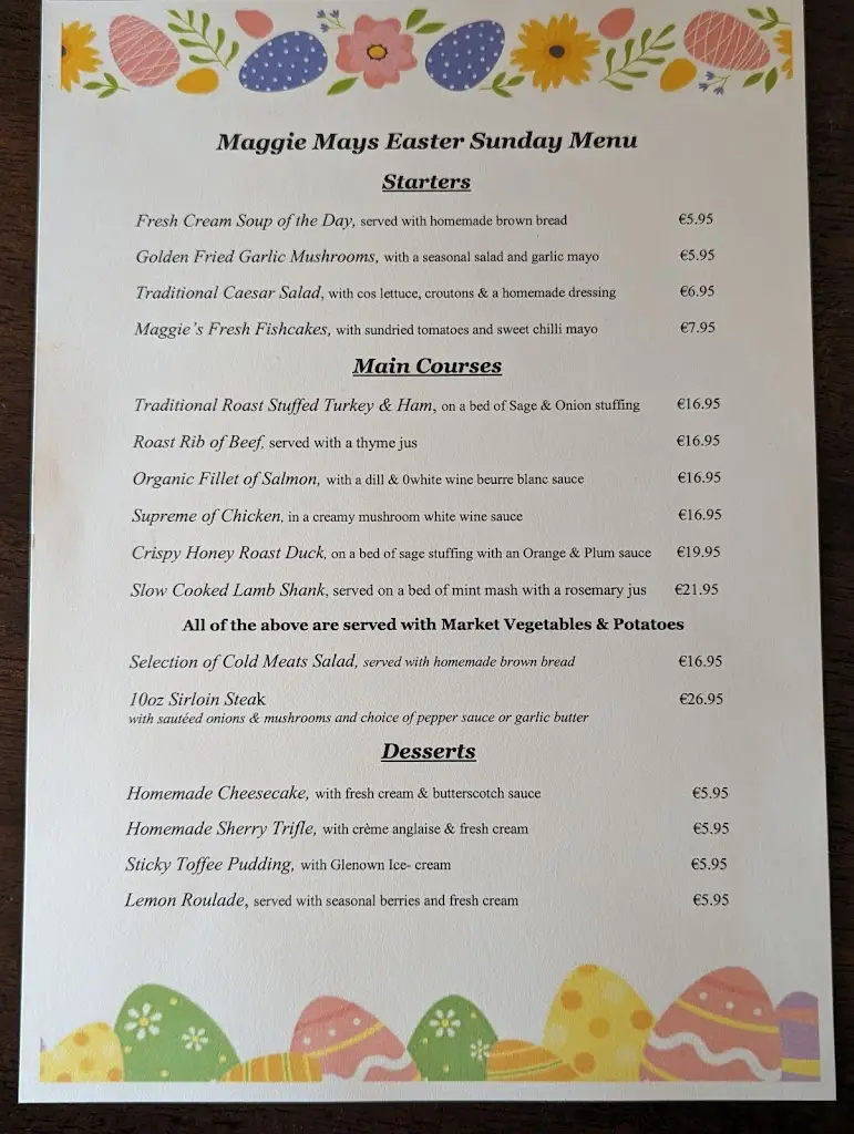 Menu_Maggie May's_Loughrea_image_2