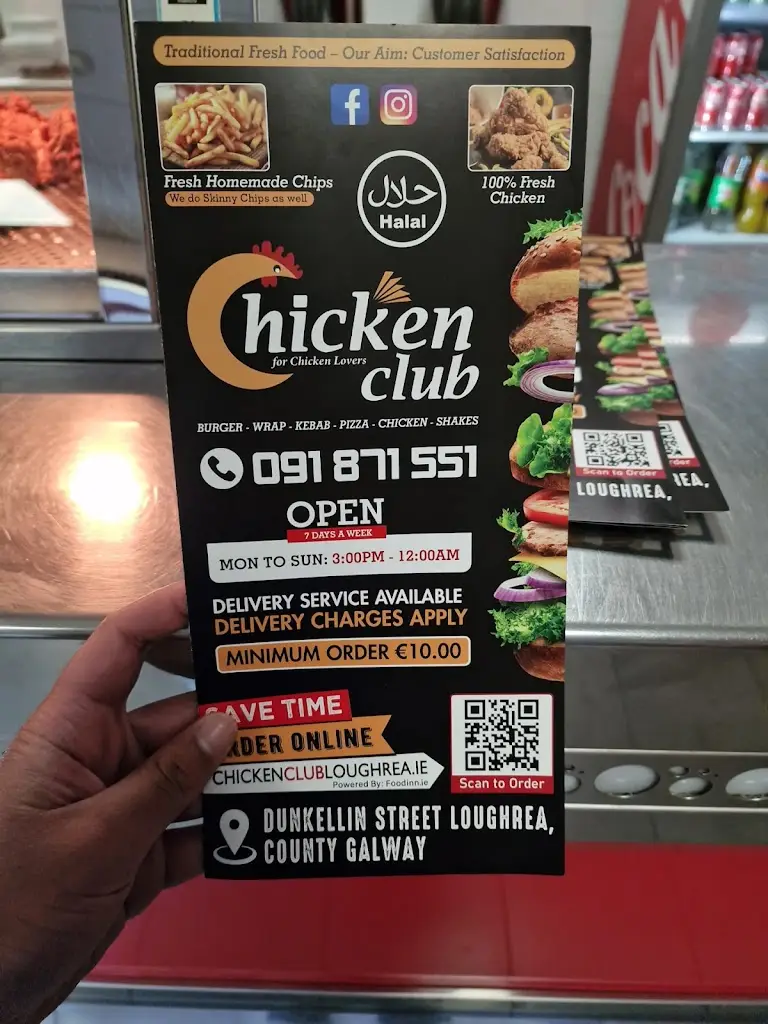 Menu_Chicken Club Loughrea_Loughrea_image_1