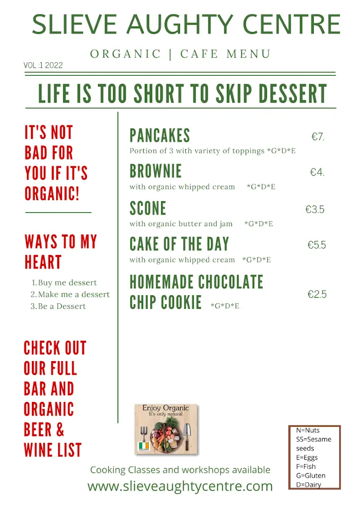 Menu_Slieve Aughty Organic Cafe and Wine Bar_Loughrea_image_3