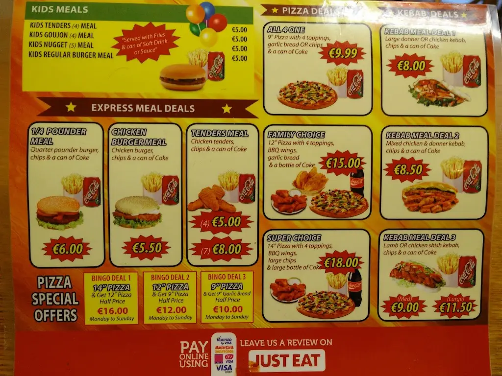 Menu_Express Pizza Kebabs_Loughrea_image_1