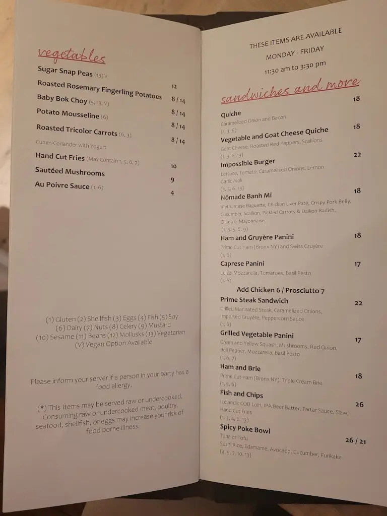 Menu_Bacchus Restaurant_Athlone_image_2
