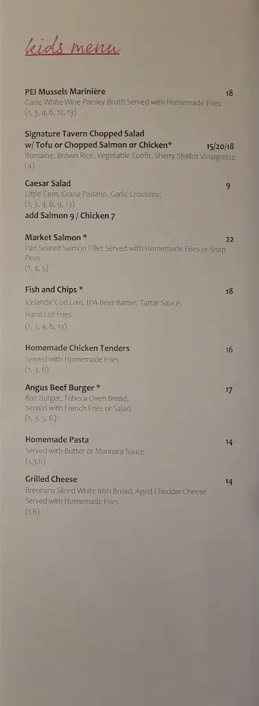 Menu_Bacchus Restaurant_Athlone_image_4