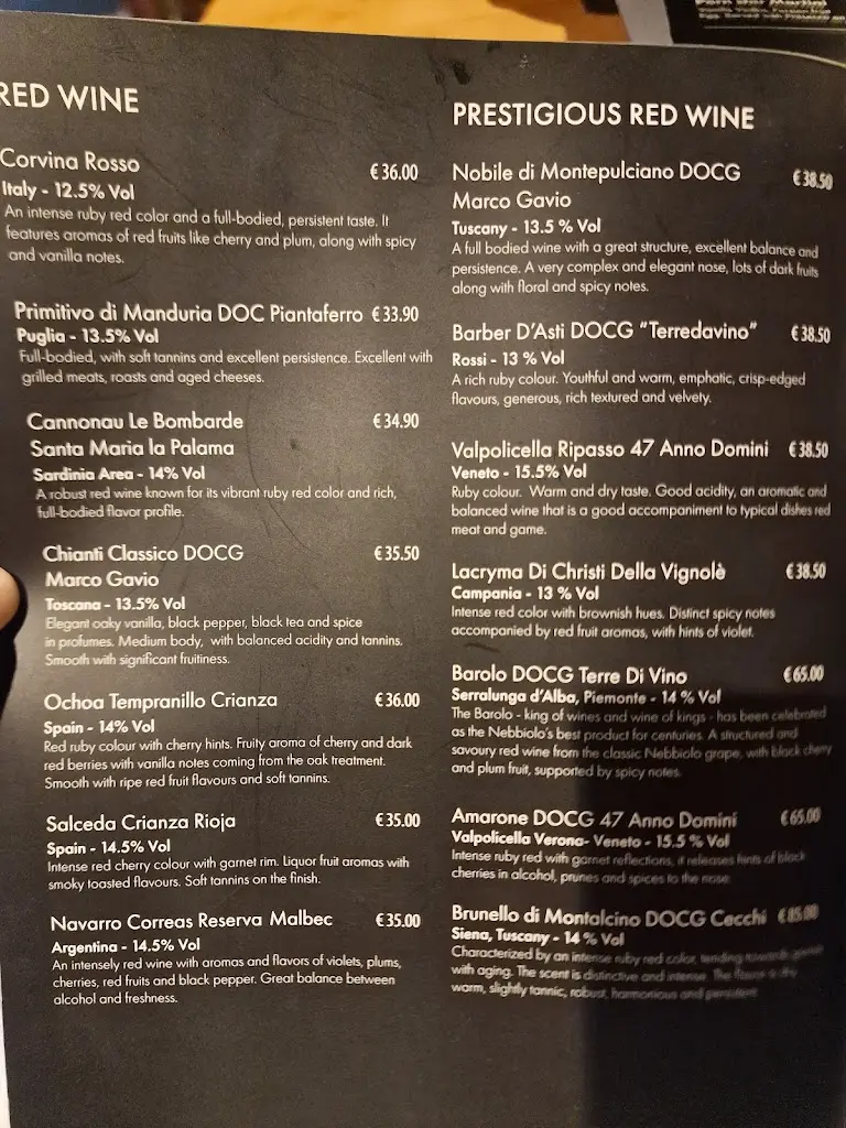 Menu_Il Colosseo_Athlone_image_3