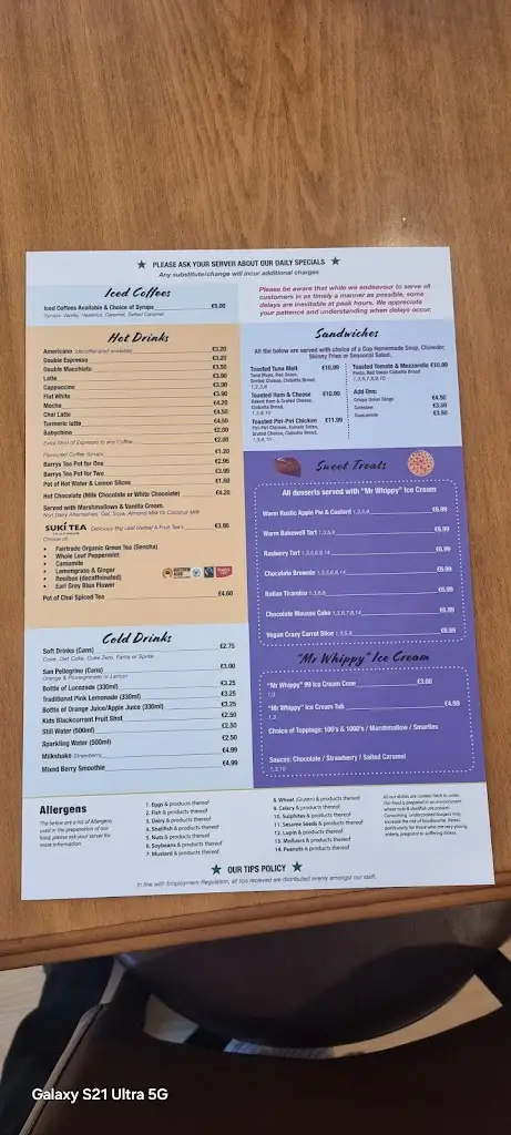 Menu_Beans & Leaves_Athlone_image_2